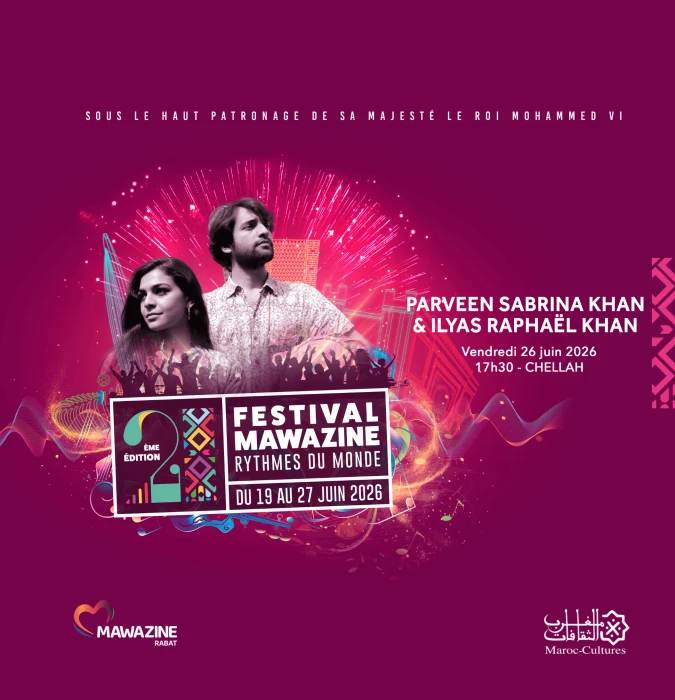 Parvin Sabrina Khan et Ilyas Raphael Khan à Mawazine - Artist