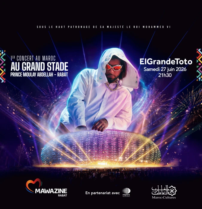 ElGrandeToto and Morad at Moulay Abdellah Stadium - Artist