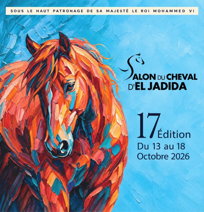 Line-up poster – Salon du Cheval d’El Jadida