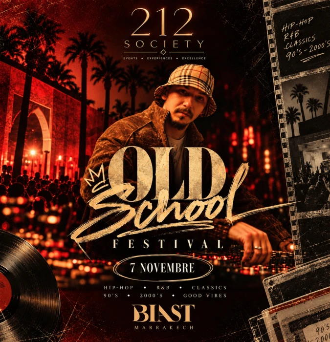 Line-up poster – Old School Festival