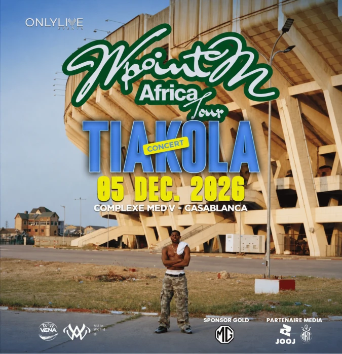Affiche et programmation – TIAKOLA EN CONCERT A CASABLANCA