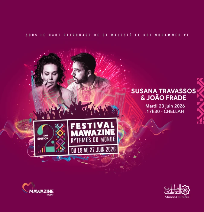 Susana Travassos & João Frade à Mawazine - Artist