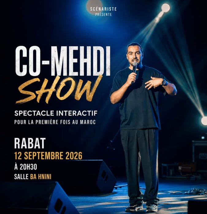 Line-up poster – CO-MEHDI SHOW