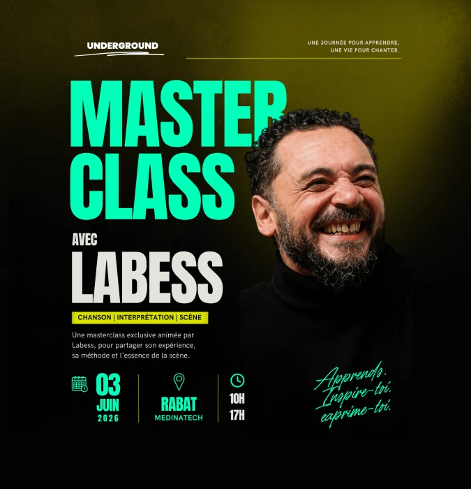 Masterclass Labess à Rabat - Artist