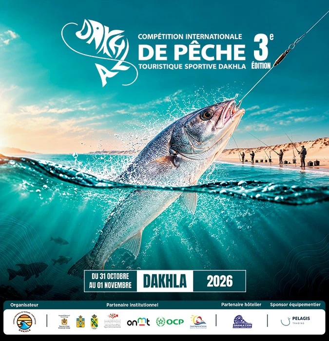 Line-up poster – Morocco International Sport Fishing Challenge – 3rd Edition