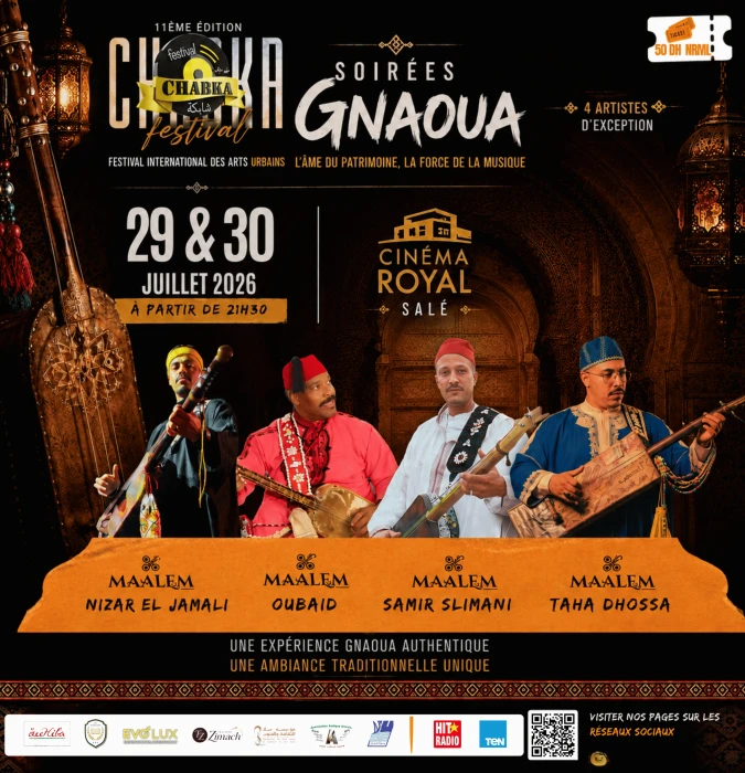Chabka Festival - Soirée GNAWA - Artist