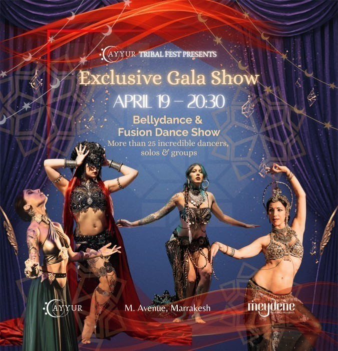 Exclusive Gala Show – Bellydance & Fusion Dance Show, Marrakech