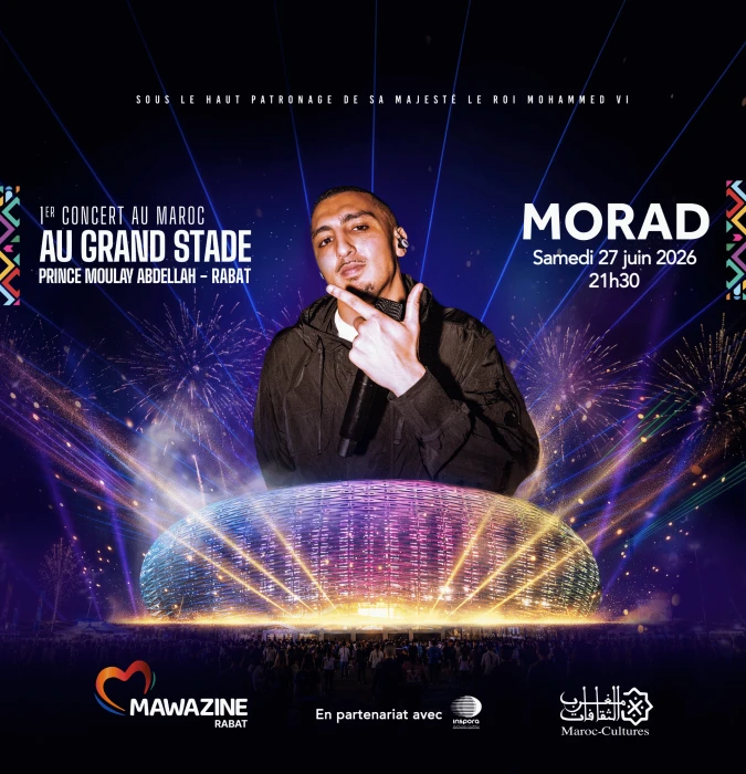 ElGrandeToto and Morad at Moulay Abdellah Stadium - Artist
