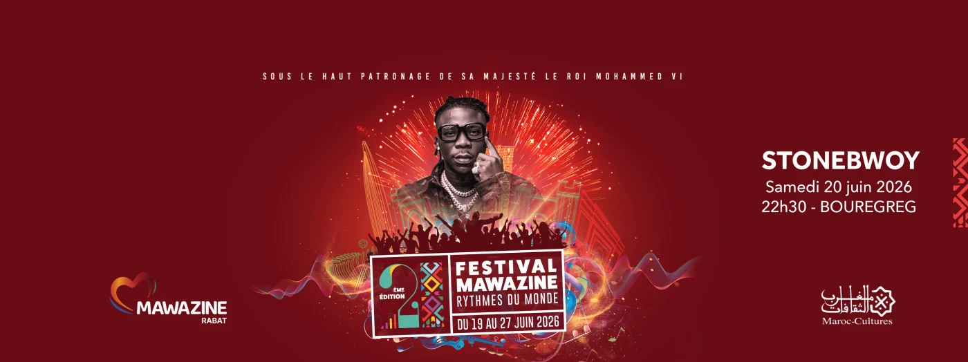 Stonebwoy at Mawazine