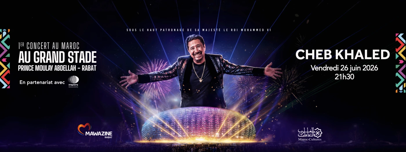 Cheb Khaled and Douzi at Moulay Abdellah Stadium