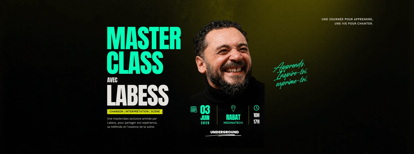 Masterclass Labess à Rabat