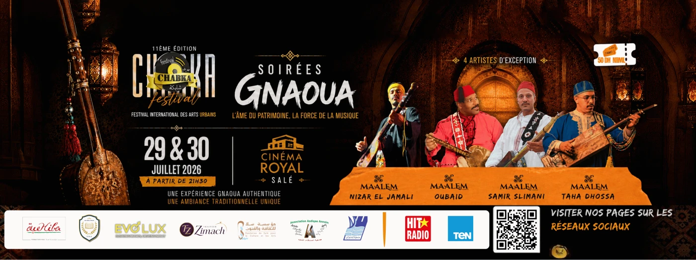 Chabka Festival - Soirée GNAWA