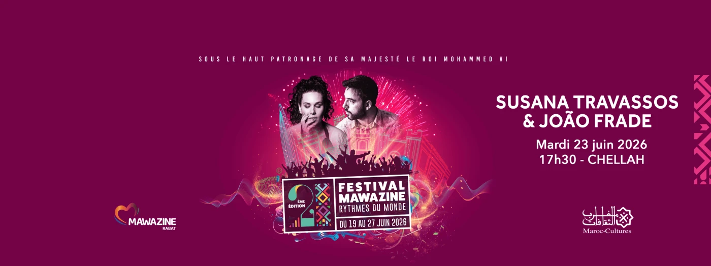 Susana Travassos & João Frade à Mawazine
