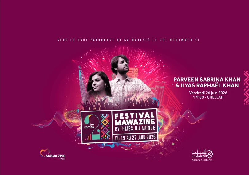 Parvin Sabrina Khan et Ilyas Raphael Khan à Mawazine