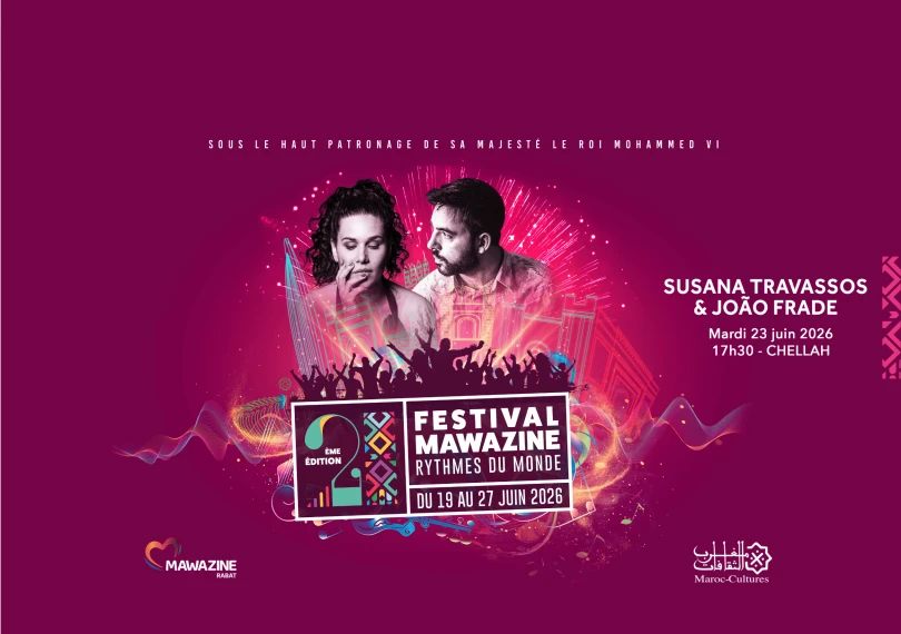 Susana Travassos & João Frade à Mawazine