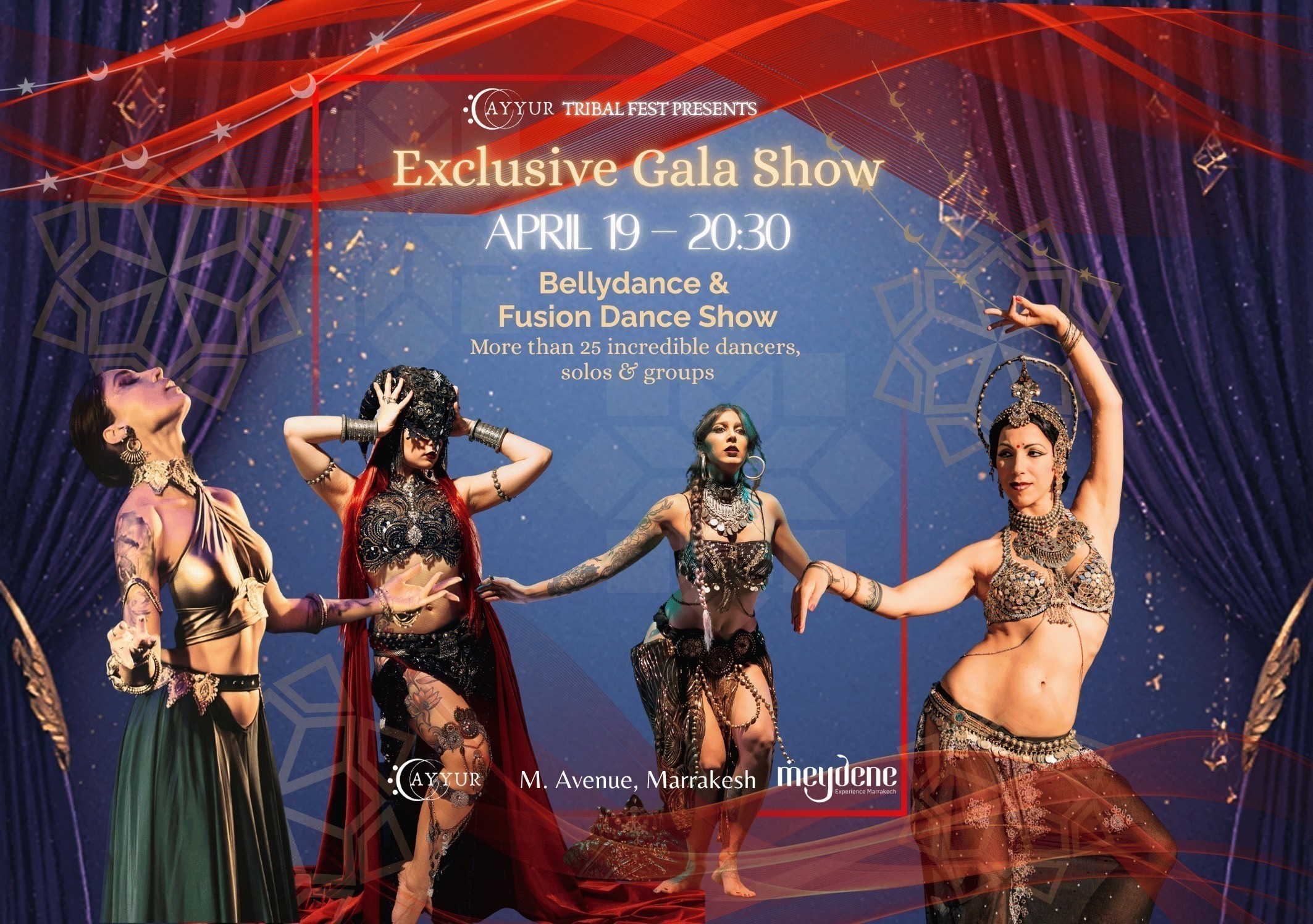 Exclusive Gala Show – Bellydance & Fusion Dance Show, Marrakech