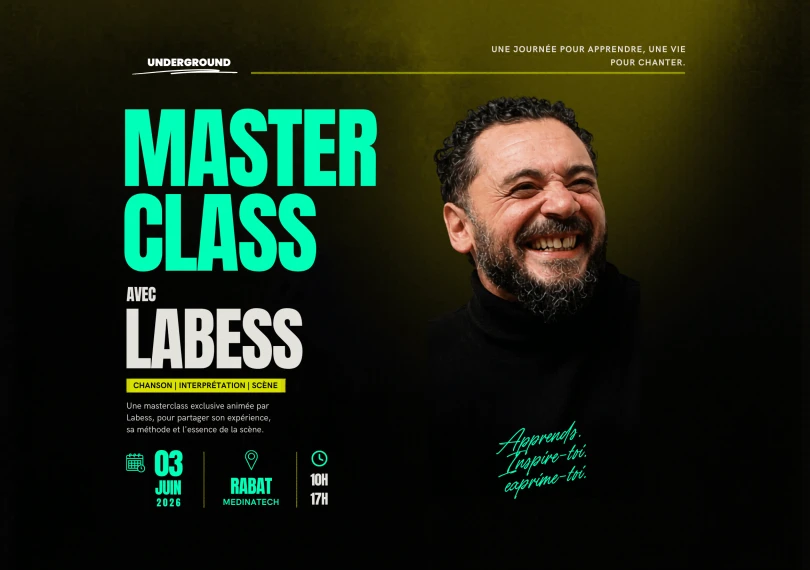 Masterclass Labess à Rabat