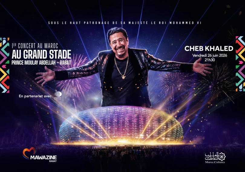 Cheb Khaled and Douzi at Moulay Abdellah Stadium