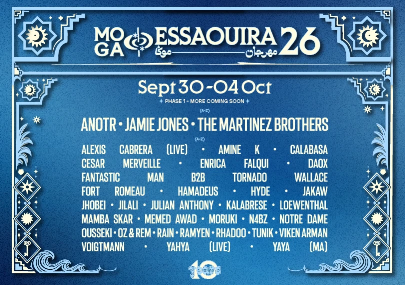 MOGA ESSAOUIRA 2026
