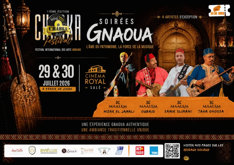 Chabka Festival - Soirée GNAWA