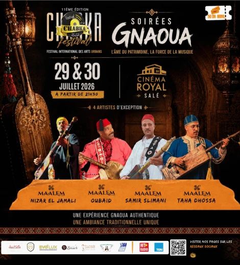 Chabka Festival - Soirée GNAWA