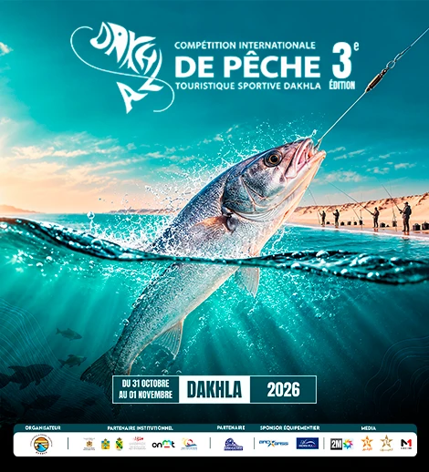 Compétition Internationale de Pêche Sportive du Maroc – 3e Édition