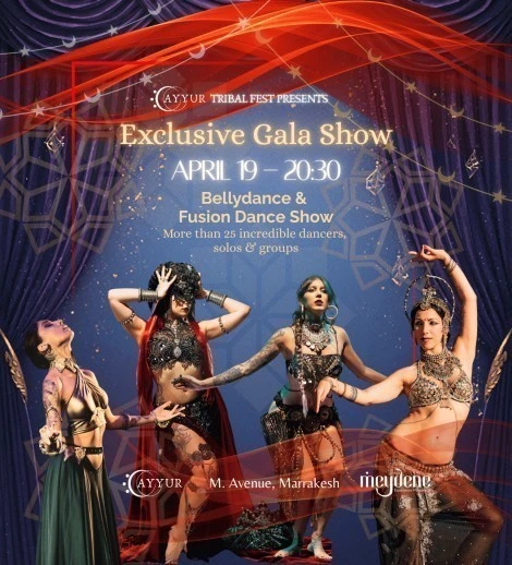 Exclusive Gala Show – Bellydance & Fusion Dance Show, Marrakech