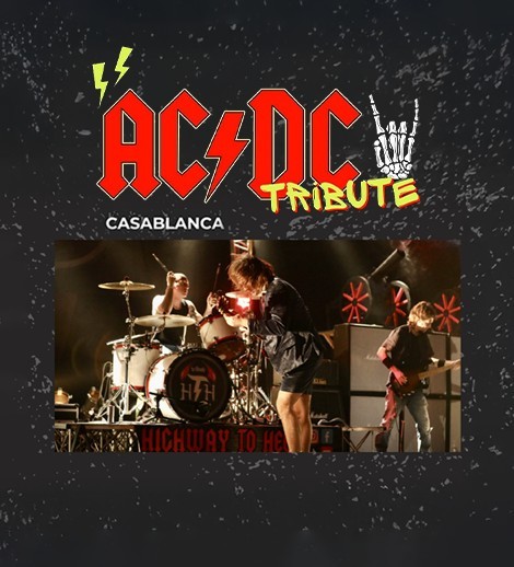 AC/DC TRIBUTE in CASABLANCA