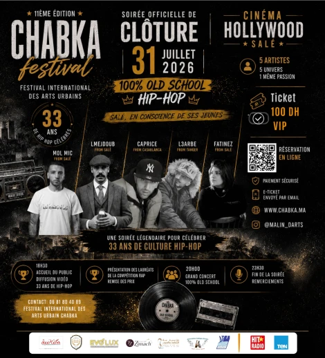 Chabka Festival - Soirée de Cloture