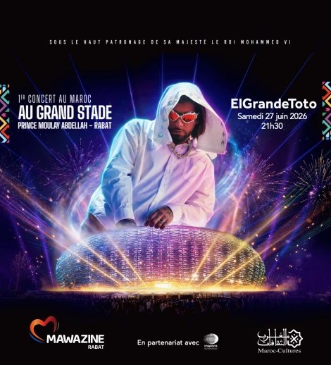 ElGrandeToto et Morad au Stade Moulay Abdellah
