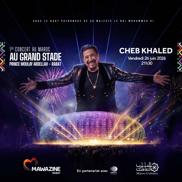 Cheb Khaled and Douzi at Moulay Abdellah Stadium