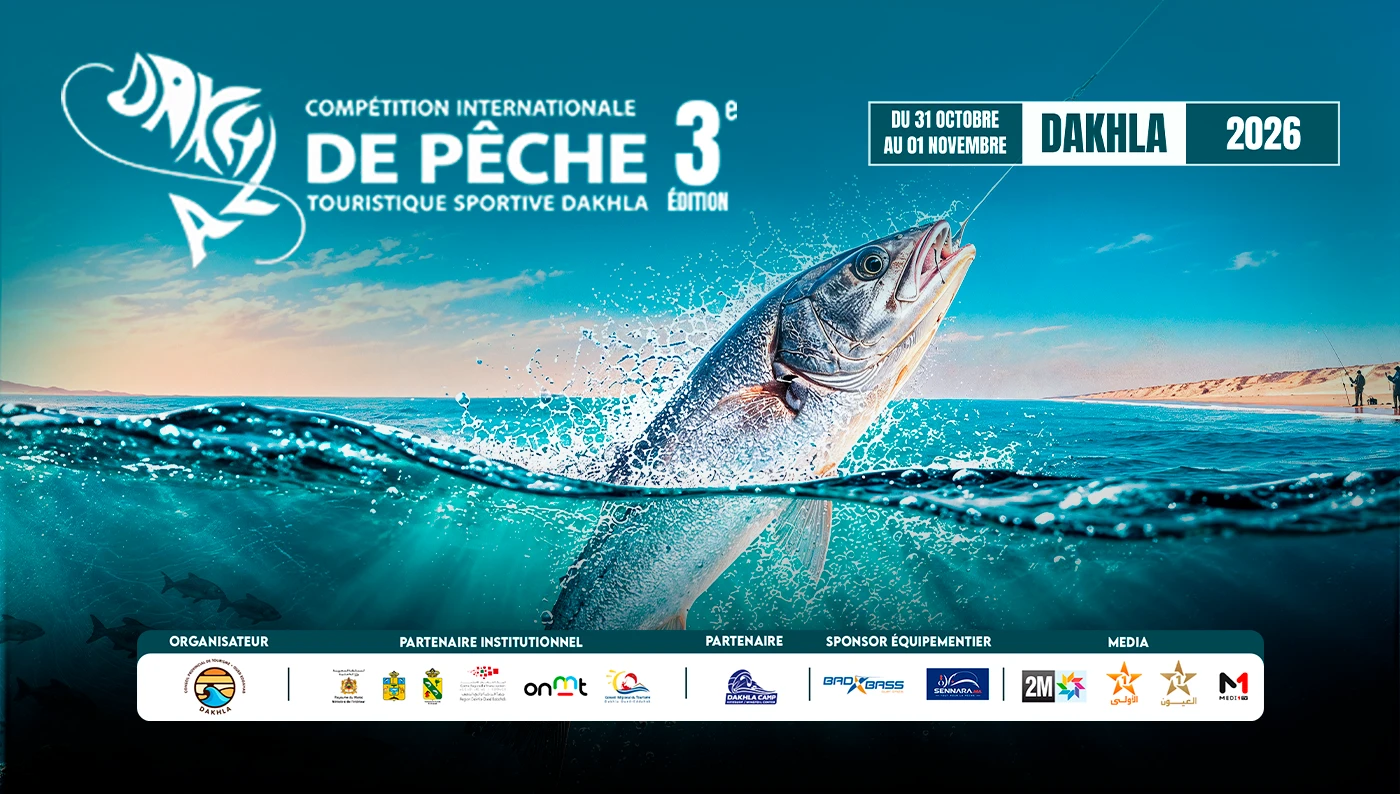 Compétition Internationale de Pêche Sportive du Maroc – 3e Édition