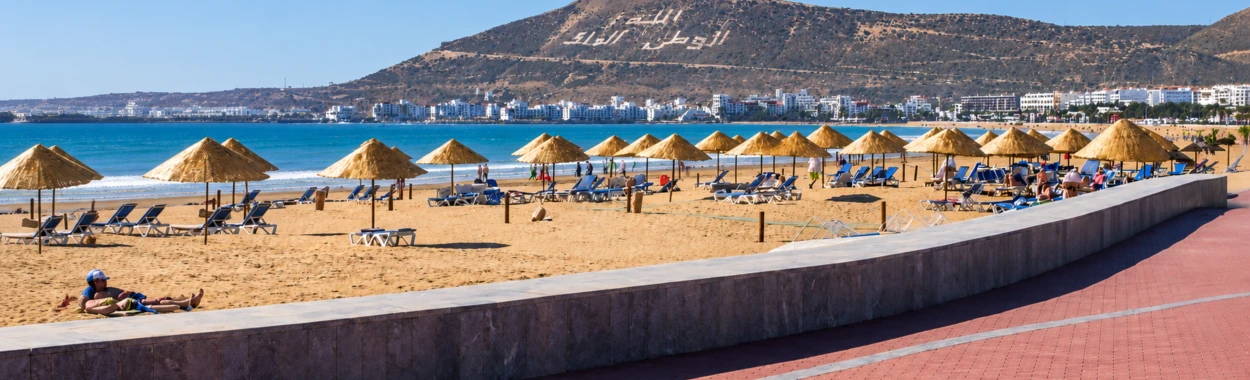 Front de mer Plage d'Agadir, Entrée N°24